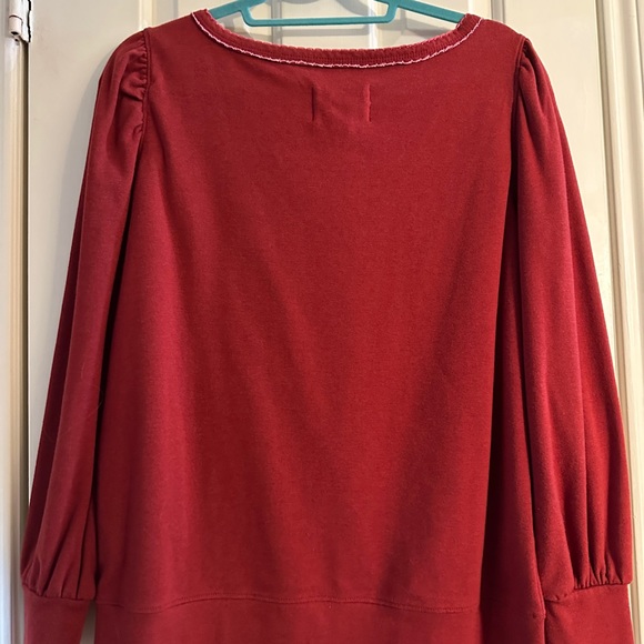 Evy’s Tree - “The Haven” Sweatshirt in Red - Picture 6 of 6